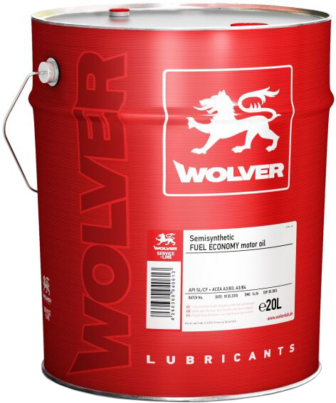 Олива моторна WOLVER Turbo Power 15W-40 20 л (4260360943119)